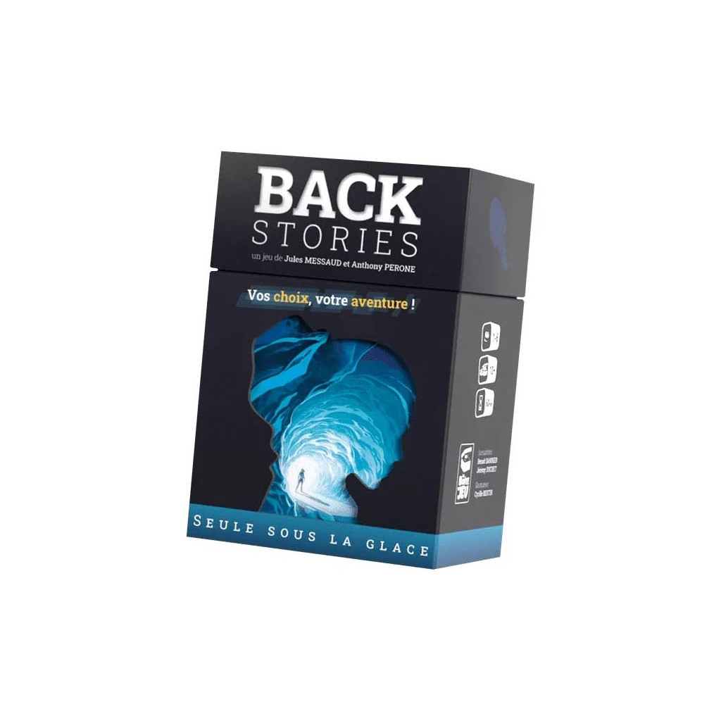 Gioco Investigativo Backstories: Seule Sous La Glace – Avventura Cooperativa Da 1 A 6 Giocatori, 60 Min, Dai 10 Anni