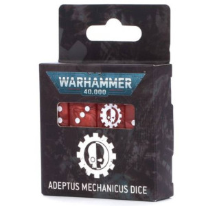Warhammer 40K - Set de dés Adeptus Mechanicus