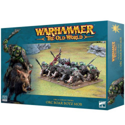 Warhammer : The Old World - Orc & Goblin Tribes - Orc Boar Boyz Mob