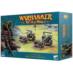 Warhammer : The Old World - Orc & Goblin Tribes - Orc Boar Chariots