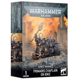 Warhammer 40K : Space Marines - Primaris Chaplain on Bike