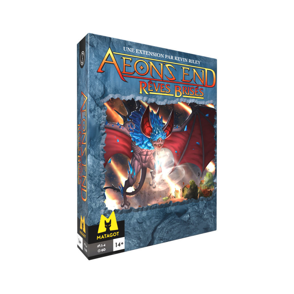 Matagot Aeon's End Espansione: Stato Selvaggio | Gioco Di Carte Cooperativo | Versione Francese 1-4 Giocatori 14+
