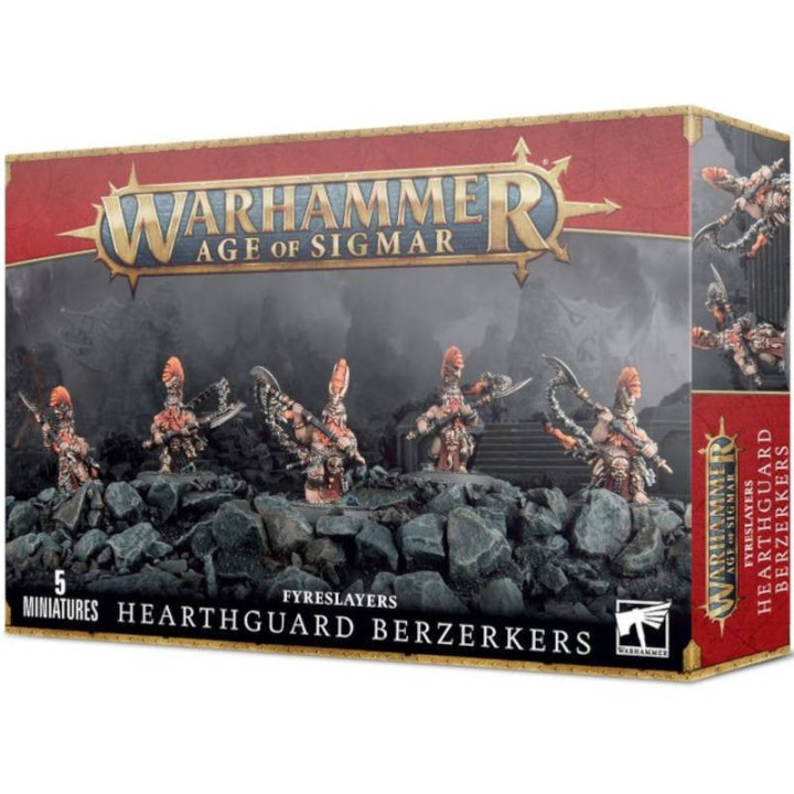 Age of Sigmar : Fyreslayers - Hearthguard Berzerkers