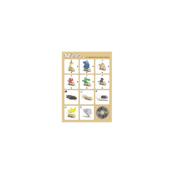 Tic Auto - Cartes et petits jeux - Achetez sur ludifolie