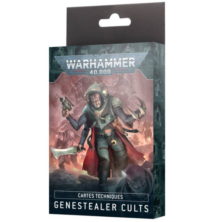 Acheter Genestealer Cults - Cartes techniques - W40k - Ludifolie