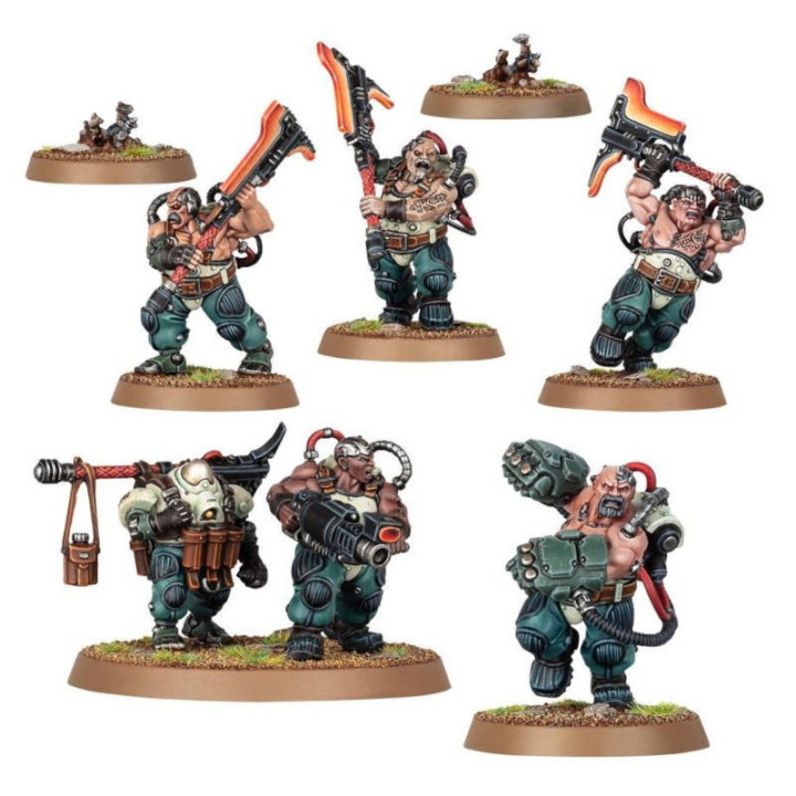 Warhammer 40K : Leagues of Votann - Cthonian Beserks