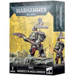 Warhammer 40K : Orks - Warboss in Mega Armour
