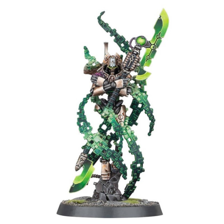 Warhammer 40K : Necrons - Overlord with Translocation Shroud