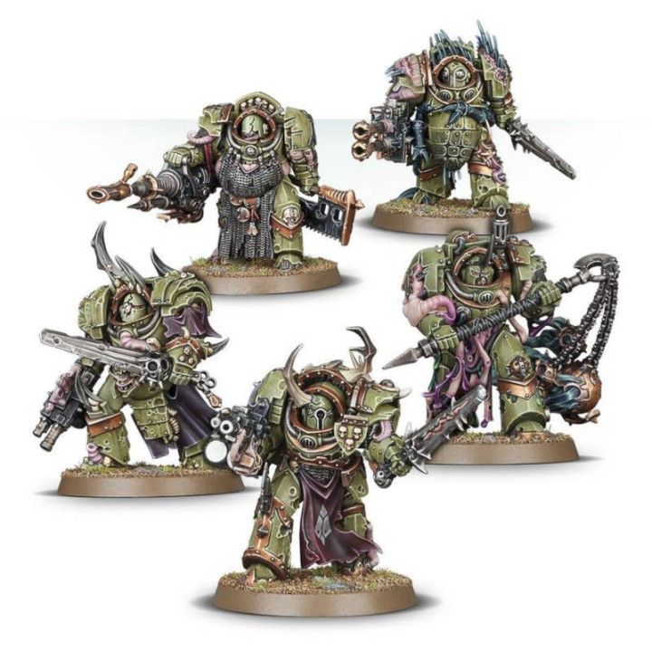 Warhammer 40K : Death Guard - Blightlord Terminators
