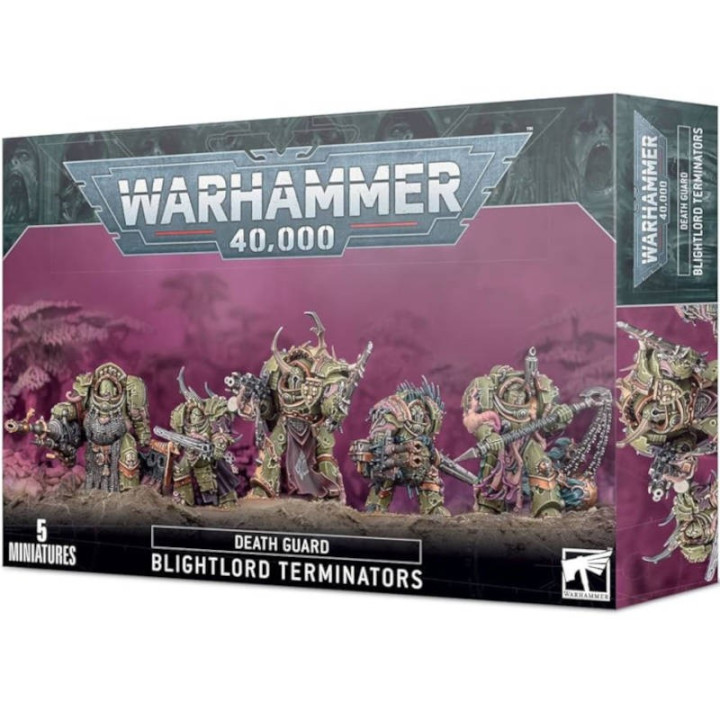 Warhammer 40K : Death Guard - Blightlord Terminators