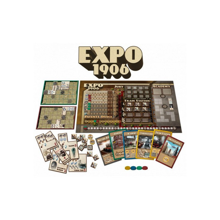 Expo 1906 - Jeux de plateau experts - Achetez sur ludifolie