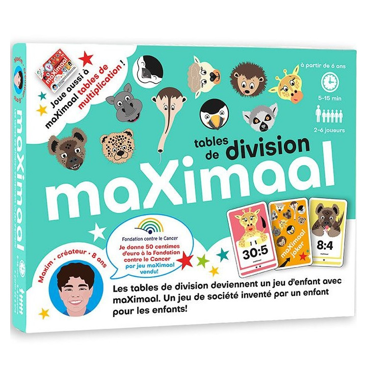 MaXimaal - Tables de Division