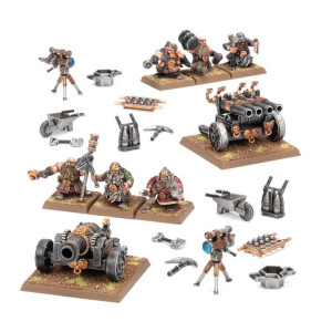 Warhammer : The Old World - Dwarfen Moutain Holds - Dwarf Cannon & Organ Gun