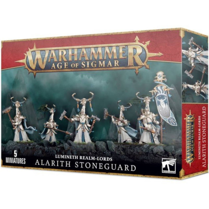 Age of Sigmar : Lumineth Realm-Lords - Alarith Stoneguard