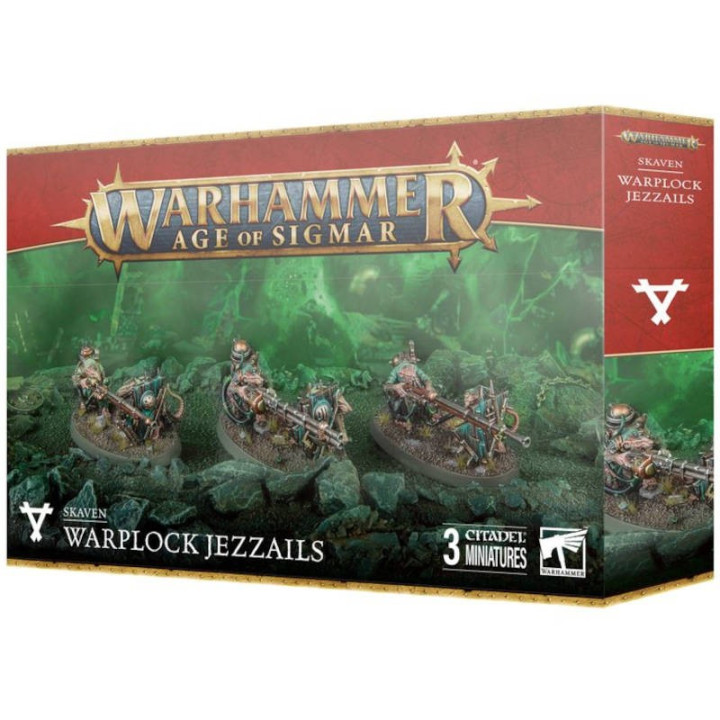 Age of Sigmar : Skaven - Warplock Jezzails
