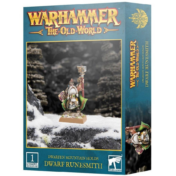 Warhammer : The Old World - Dwarfen Moutain Holds - Dwarf Runesmith