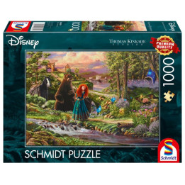 Puzzle Kinkade - Rebelle, Merida - 1000 pièces