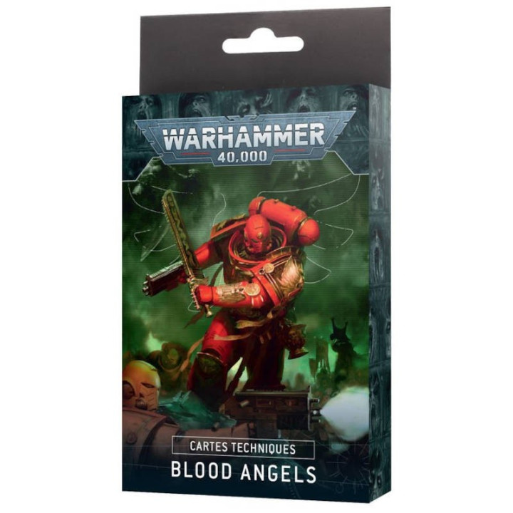Warhammer 40K : Blood Angels - Cartes Techniques