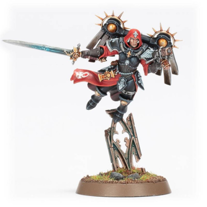 Warhammer 40K : Adepta Sororitas - Canoness with Jump Pack