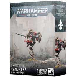 Warhammer 40K : Adepta Sororitas - Canoness with Jump Pack