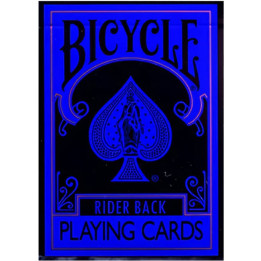 Cartes Bicycle - Reverse Bleu et Noir