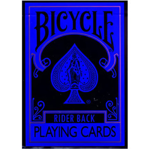 Cartes Bicycle - Reverse Bleu et Noir