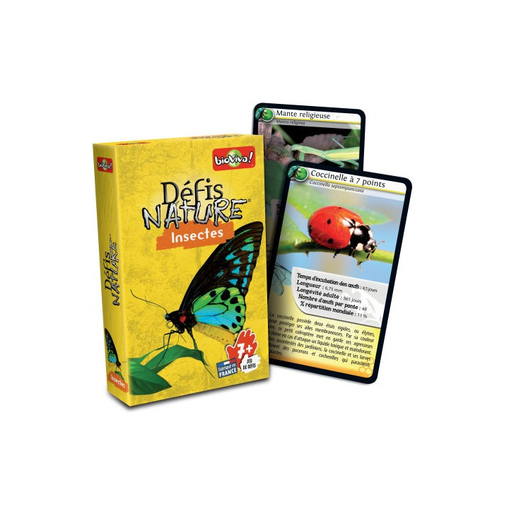 Acheter Défis Nature : Insectes - Bioviva - Ludifolie