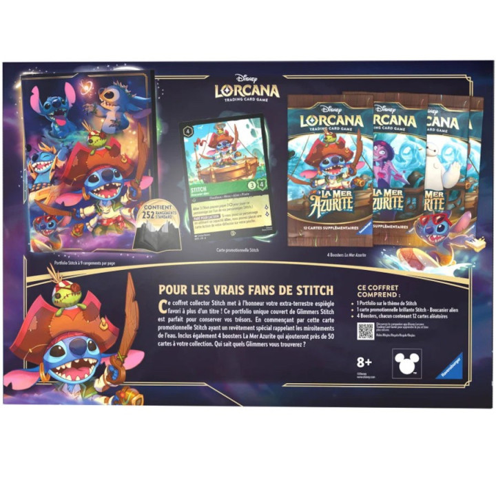 Lorcana S6 - La Mer Azurite : Coffret Collector Stitch