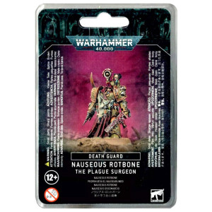 Warhammer 40K : Death Guard - Nauseous Rotbone, the Plague Surgeon