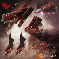 Dropfleet Commander - Bioficers Light Ships
