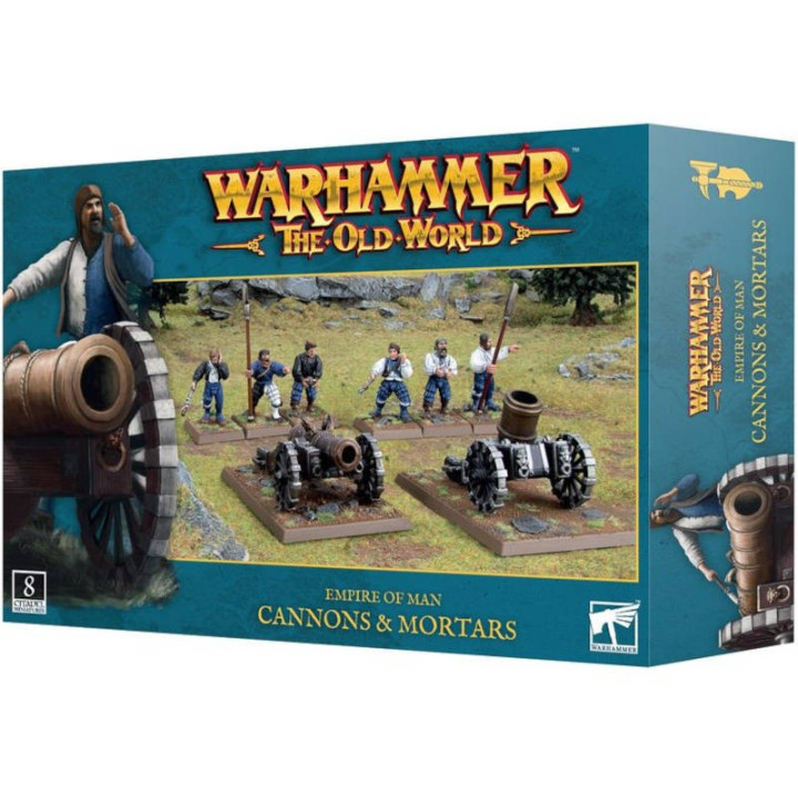 Warhammer : The Old World - Empire of Man Cannons & Mortars