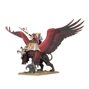 Warhammer : The Old World - Empire of Man General on Imperial Griffon