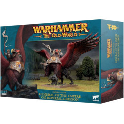 Warhammer : The Old World - Empire of Man General on Imperial Griffon