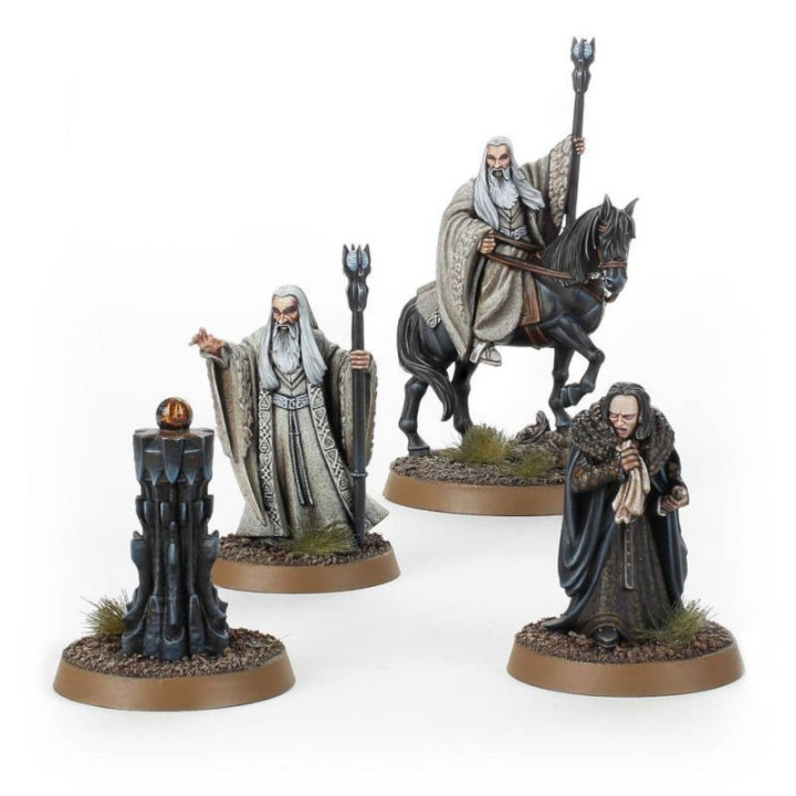 Middle-Earth Strategy Battle Game - Saruman the White & Grima