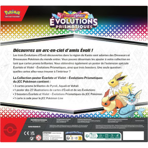 Pokemon EV08.5 : Évolutions Prismatiques - Coffret Poster