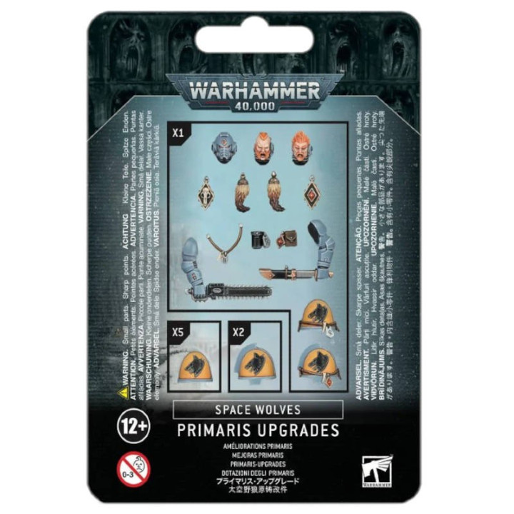 Warhammer 40K : Space Wolves - Primaris Upgrades