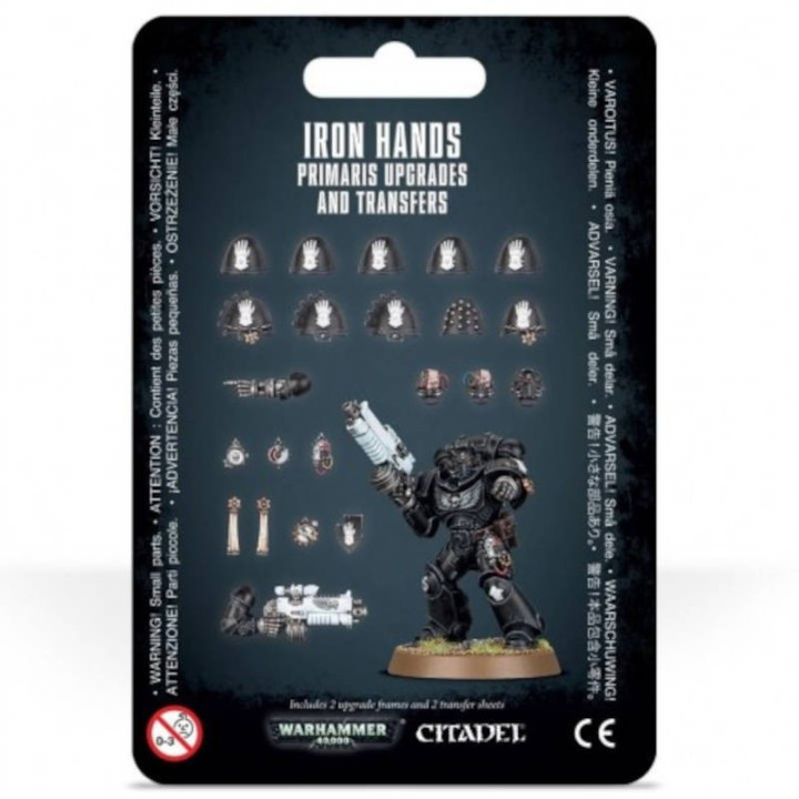 Warhammer 40K : Iron Hands - Primaris Upgrades and Transfers
