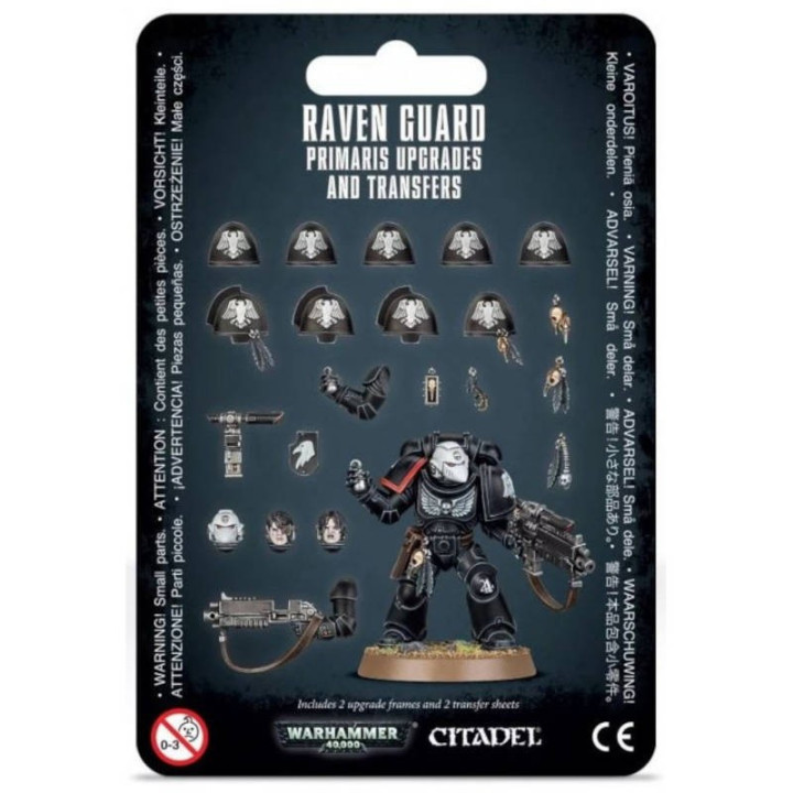 Warhammer 40K : Raven Guard - Primaris Upgrades and Transfers