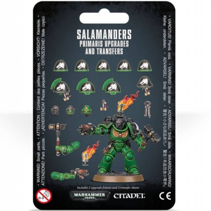 Warhammer 40K : Salamanders - Primaris Upgrades and Transfers