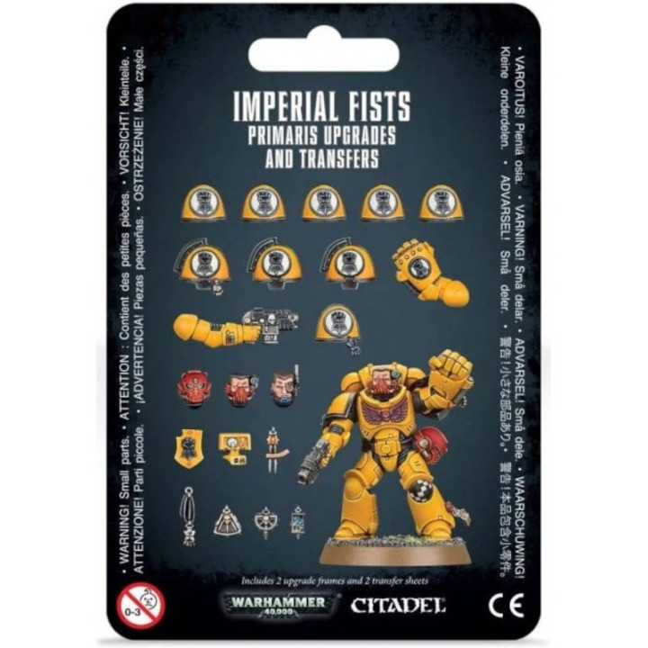 Warhammer 40K : Imperial Fists - Primaris Upgrades and Transfers