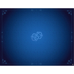 Tapis de Jeu Neoprene D20 Bleu Saphir (90x70cm)