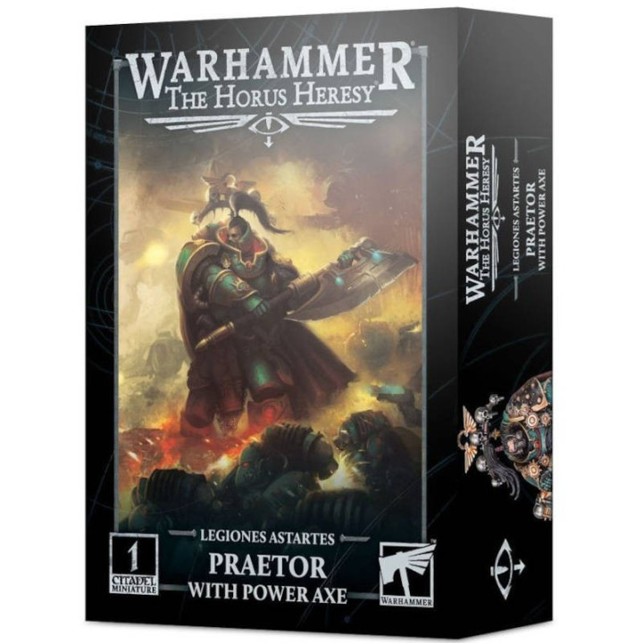 Warhammer : The Horus Heresy - Legiones Astartes : Praetor with Power Axe