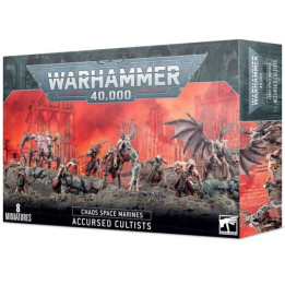 Warhammer 40K : Chaos Space Marines - Accursed Cultists