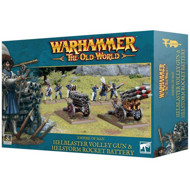 Warhammer : The Old World - Empire of Man Hellblaster Volley Gun