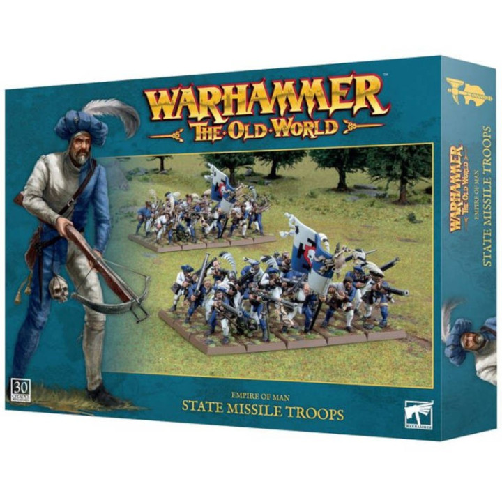 Warhammer : The Old World - Empire of Man State Missile Troops