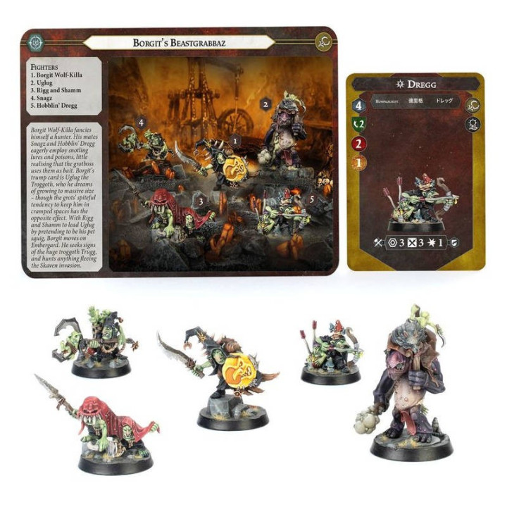 Warhammer Underworlds - Borgit's Beastgrabbaz