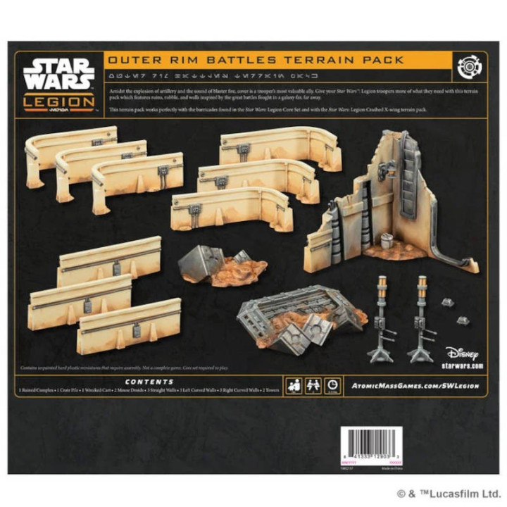 Star Wars : Légion - Outer Rim Battles Terrain Pack