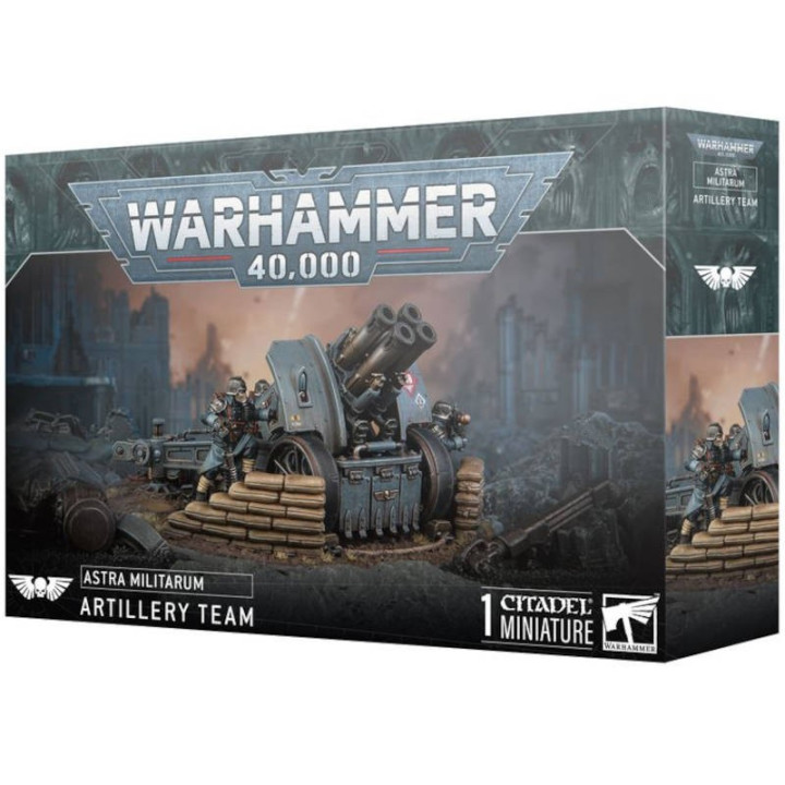Warhammer 40K : Astra Militarum - Artillery Team