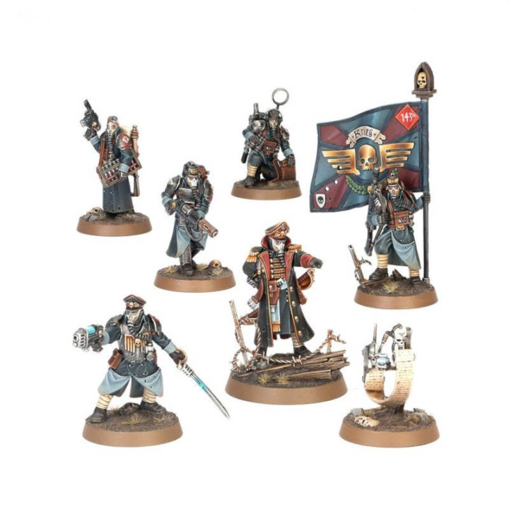 Warhammer 40K : Astra Militarum - Krieg Command Squad