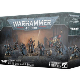 Warhammer 40K : Astra Militarum - Krieg Command Squad